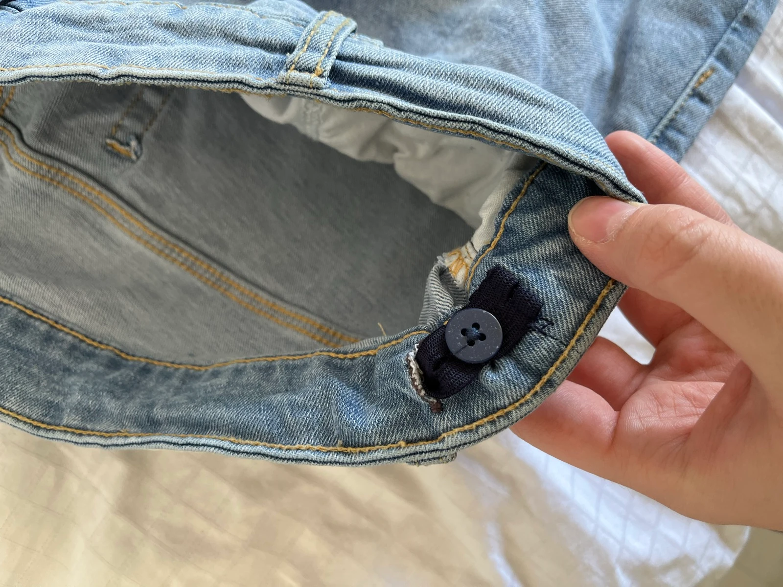 Jean Regular - 46L32 - Kiabi - Triple Stone/Azul claro - Novo sem etiqueta – photo 4